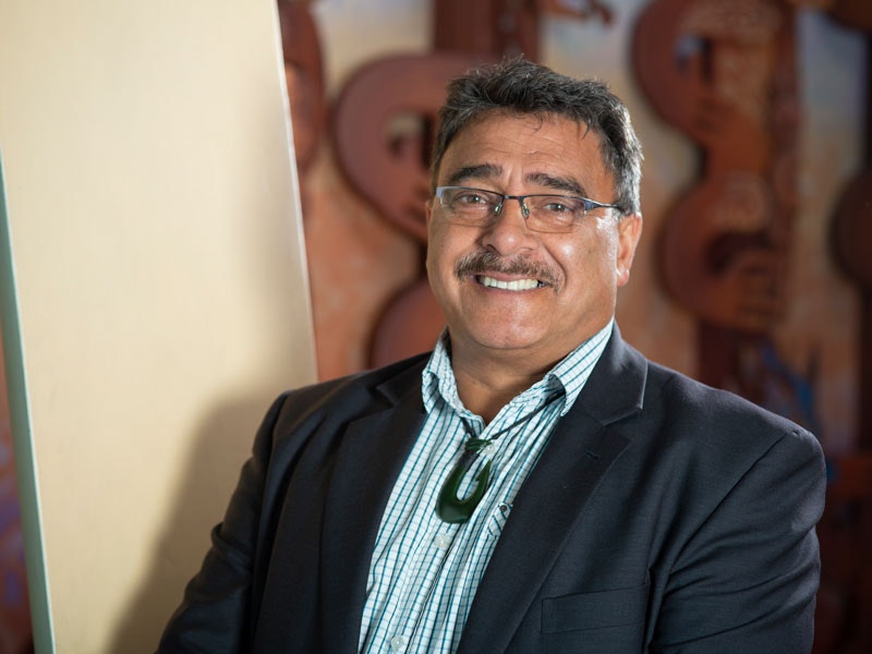 Arapata Hakiwai, 2020. Te Papa Arapata smiling
