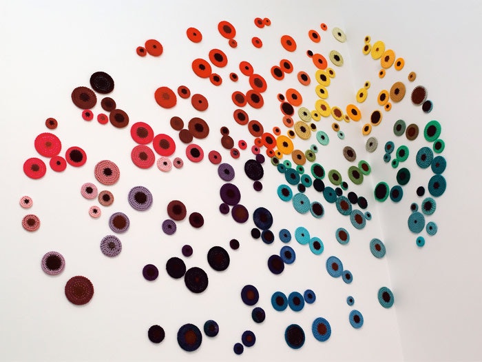 Rainbow country, 2000-01, New Zealand, by Ani O'Neill. Purchased 2002. Te Papa (2002-0009-1/AA-HR)