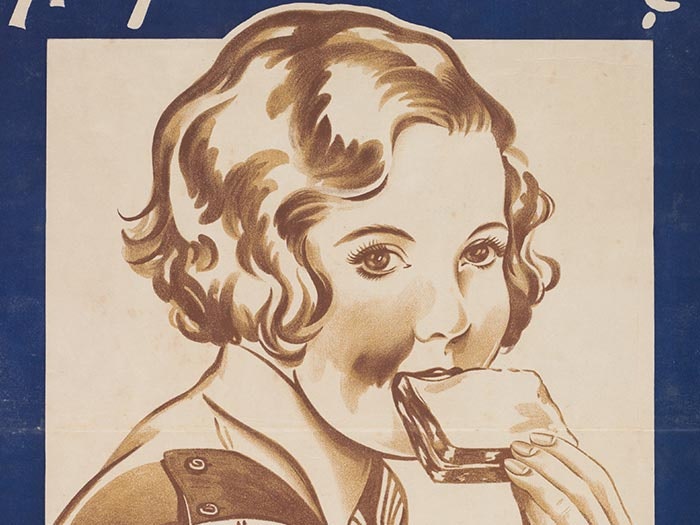 Poster, ’Help the Children!’, 1933, New Zealand, maker unknown. Purchased 2001. Te Papa (GH009881) Health Camp poster