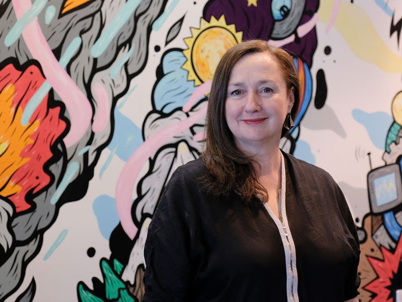Laura Jones, 2017. Photograph by Rachael Hockridge. Te Papa Laura Jones