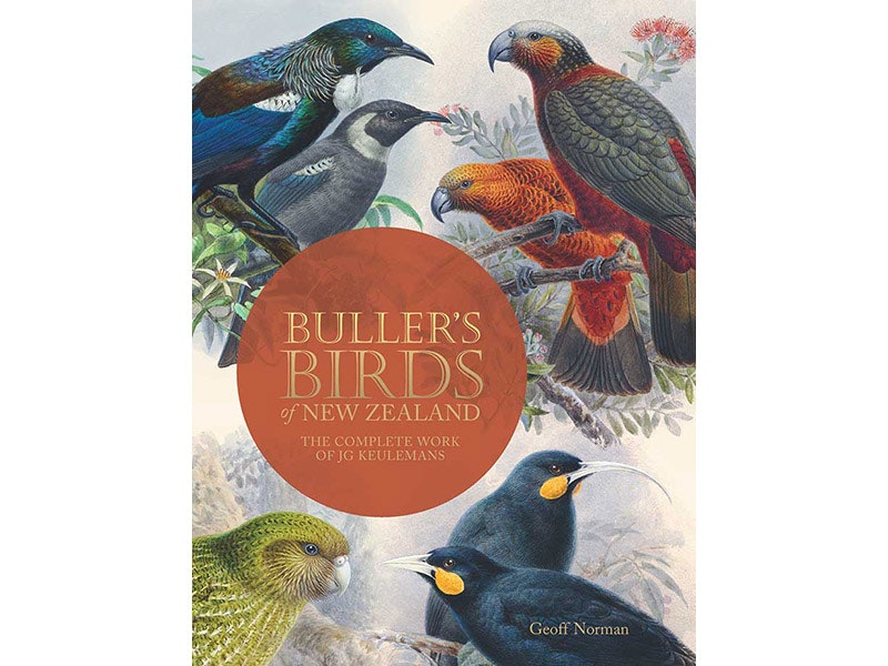 Buller’s Birds of New Zealand: The Complete Work of JG Keulemans (New Edition) cover of a book about birds of New Zealand