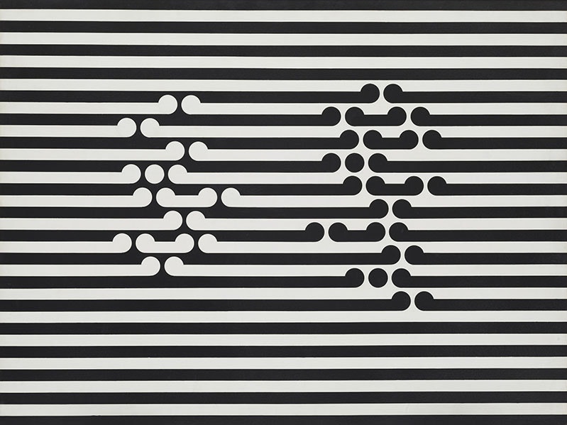 Gordon Walters, Painting No.1, 1965, PVA on hardboard. Auckland Art Gallery Toi o Tāmaki, purchased 1966. Courtesy of the Walters Estate gordon-walters-painting-no-1-800wide.jpg