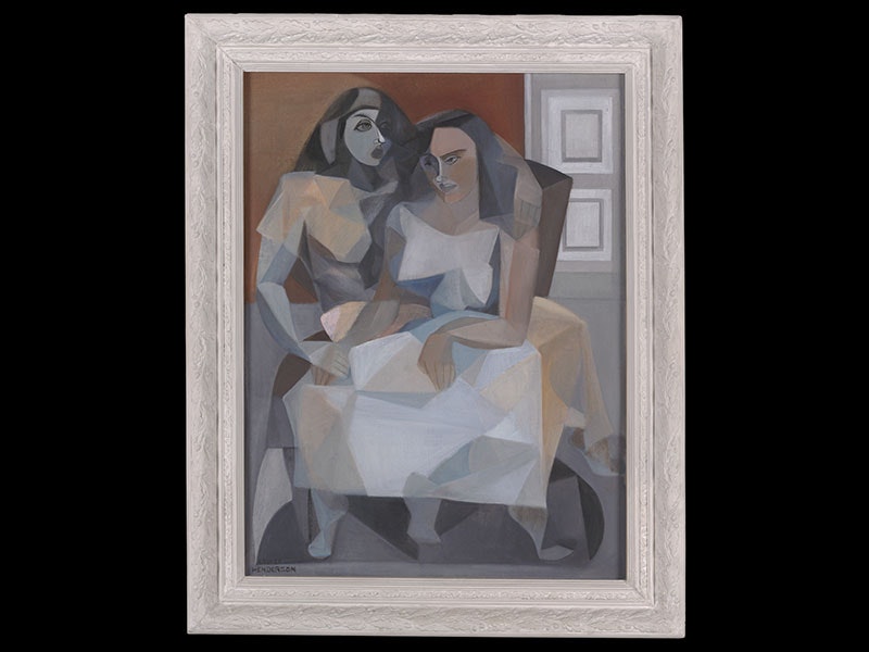 Louise Henderson, Les deux amies (The two friends), 1953, oil on canvas. Purchased 2011 with the assistance of the Molly Morpeth Canaday fund. Te Papa (2011-0012-1) ma_i502805-800x600.jpg