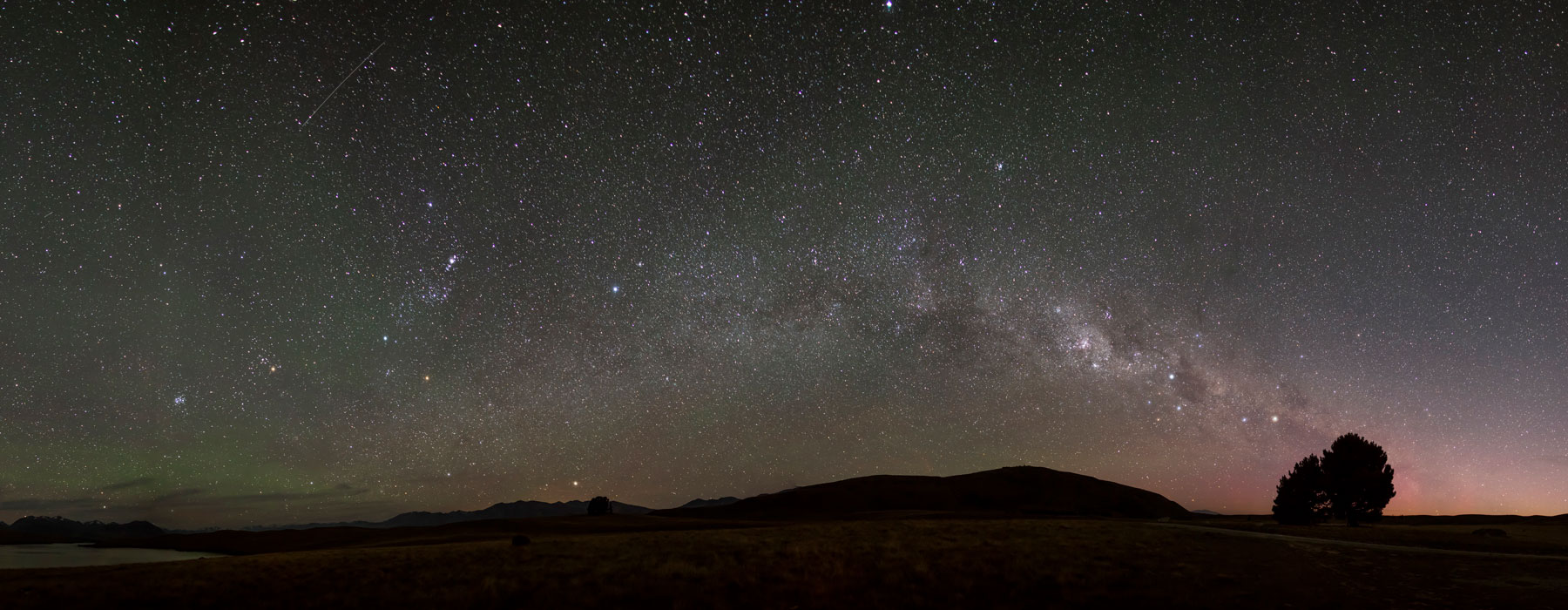 Matariki in the night sky