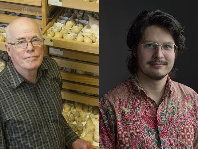 Kerry Walton and Bruce Marshall. Photos by Yoan Jolly Split image of two head and shoulders photos of two men