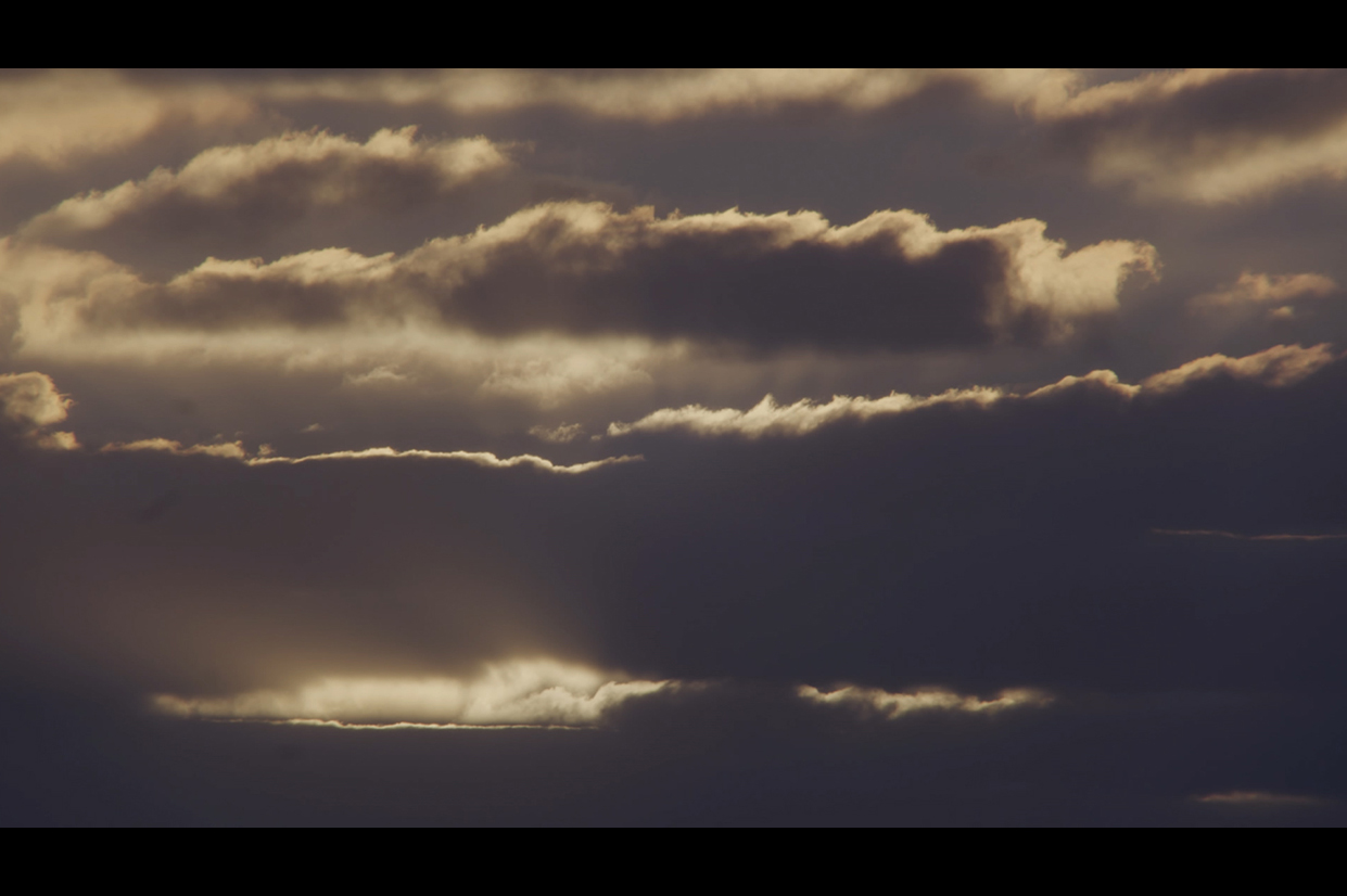 A moody cloudscape at low light.