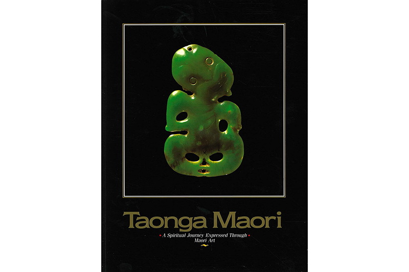 book cover for Taonga Māori: A Spiritual Journey Expressed Through Māori Art