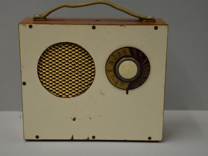 Radio. Shared from the Wellington Museum collection CC BY-NC 4.0